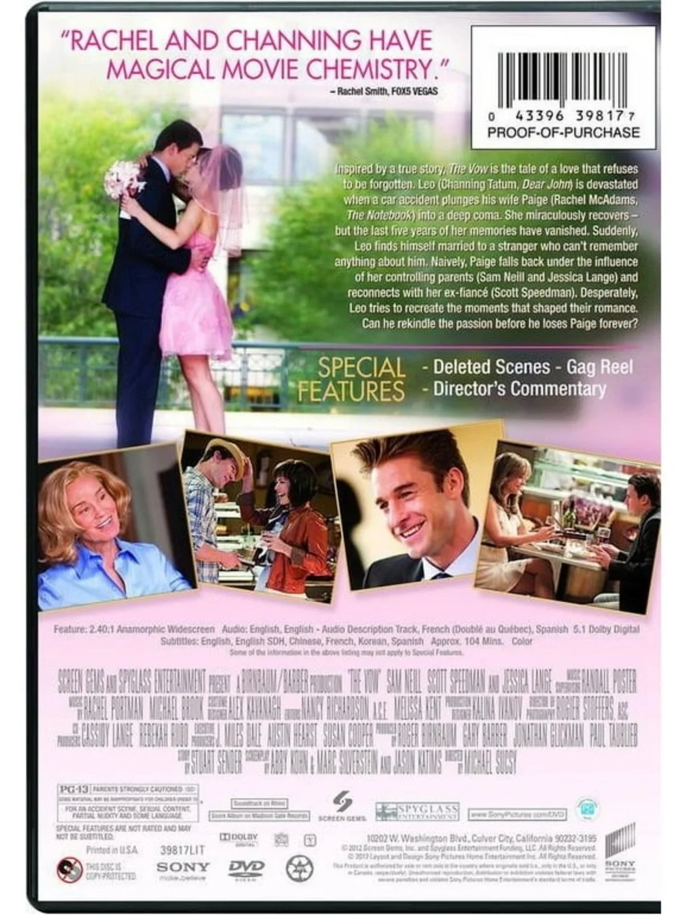 The Vow DVD